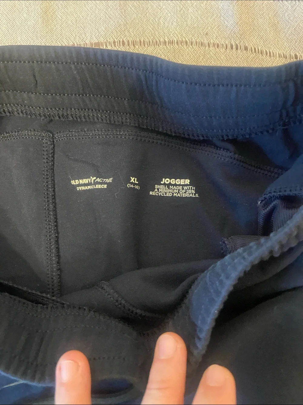 Old Navy Boy’s Navy Blue Jogger Sweatpants - Comfortable Everyday Wear